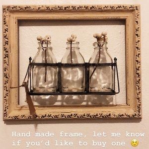 Antique vintage farmhouse decor frame